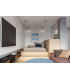 Surface Mounted Downlights Round Flush Light Grey GU10-7