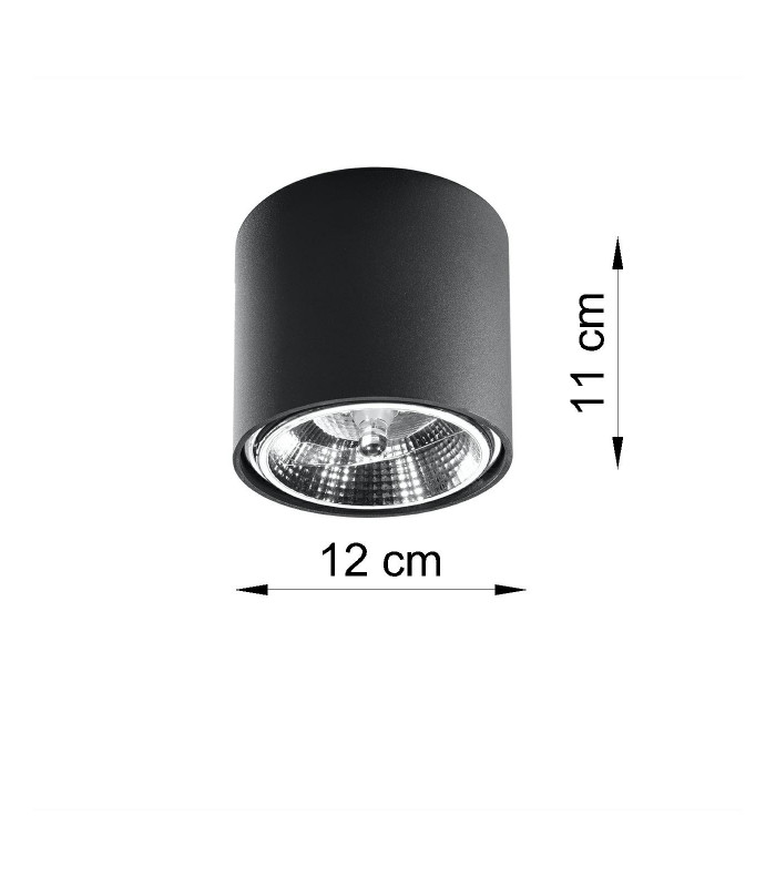 Surface Mounted Downlights Round Flush Light Black GU10-4Surface Mounted Downlights Round Flush Light Black GU10-5