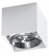 Surface Mounted Downlights Square Flush Light White GU10-1