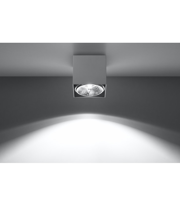Surface Mounted Downlights Square Flush Light White GU10-3