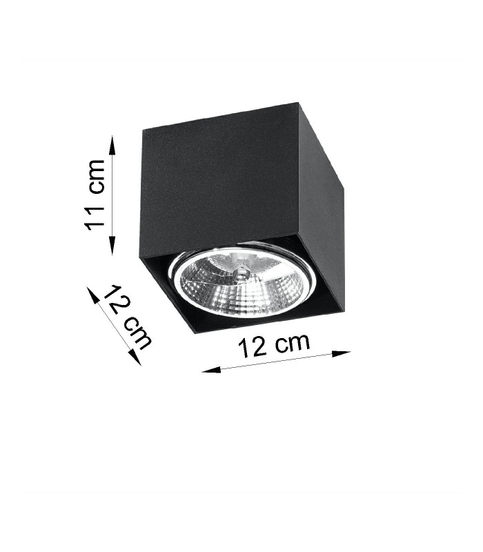 Surface Mounted Downlights Square Flush Light Black GU10-4Surface Mounted Downlights Square Flush Light Black GU10-5