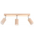 Spotlight Bars Flush Light Natural Wood GU10-1