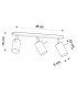 Spotlight Bars Flush Light Natural Wood GU10-4