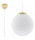 Globe Pendant Light White Gold E27-1