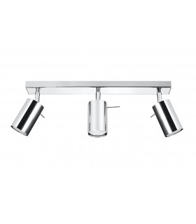 Spotlight Bars Flush 3 Light Chrome GU10-1