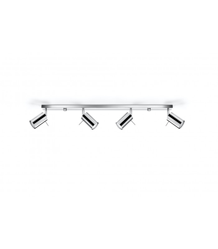 Spotlight Bars Flush 4 Light Chrome GU10-2
