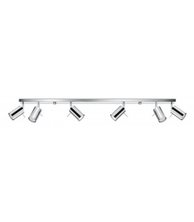 Spotlight Bars Flush 6 Light Chrome GU10-1
