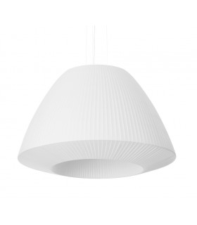 Classic Dome Pendant  White E27-1
