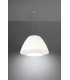 Classic Dome Pendant  White E27-3