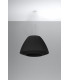 Classic Dome Pendant  Black E27-2