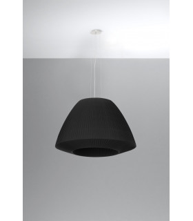 Classic Dome Pendant  Black E27-2
