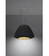 Classic Dome Pendant  Black E27-3