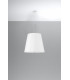 Classic Dome Pendant  White E27-2