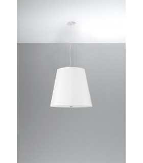 Classic Dome Pendant  White E27-2