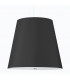 Classic Dome Pendant  Black E27-1