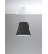 Classic Dome Pendant  Black E27-2