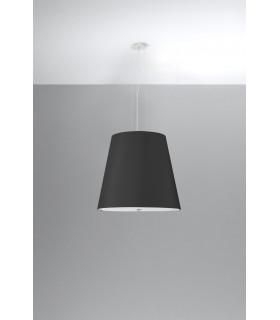 Classic Dome Pendant  Black E27-2