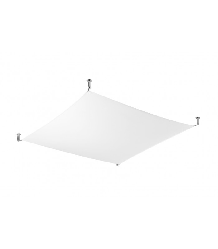 Decorative Flush Fabric Light White G13-1