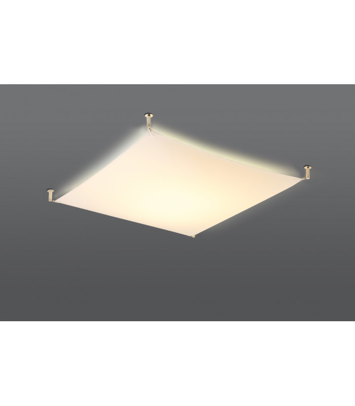 Decorative Flush Fabric Light White G13-3