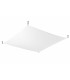 Decorative Flush Fabric Light White G13-1