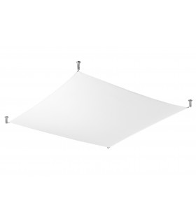 Decorative Flush Fabric Light White G13-1