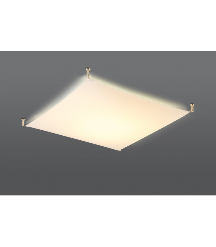 Decorative Flush Fabric Light White G13-3