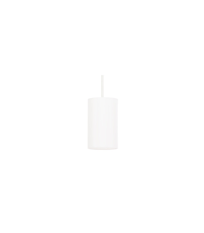 Slim Pendant Cylindrical Light White 15cm E27-1