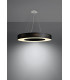 Cylindrical Pendant Light Black 70cm E27-3