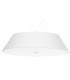 Cylindrical Pendant Light White 60cm E27-1