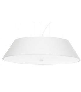Cylindrical Pendant Light White 60cm E27-1