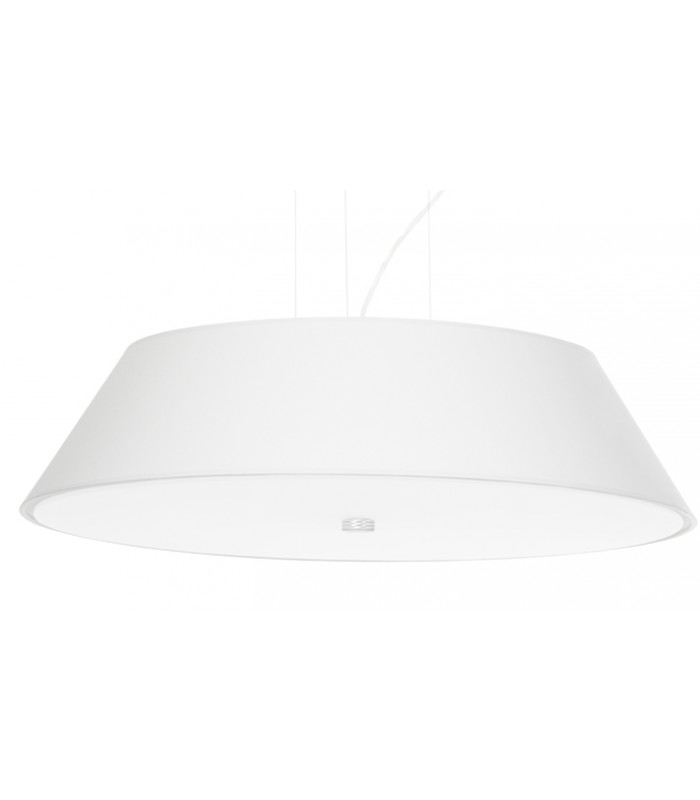 Cylindrical Pendant Light White 60cm E27-1