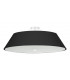Cylindrical Flush Light Black 60cm E27-1