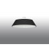 Cylindrical Flush Light Black 60cm E27-2