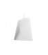 Dome Pendant Light White E27-1