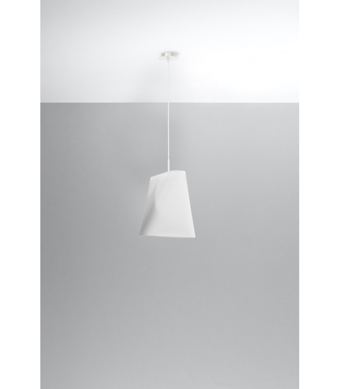 Dome Pendant Light White E27-2