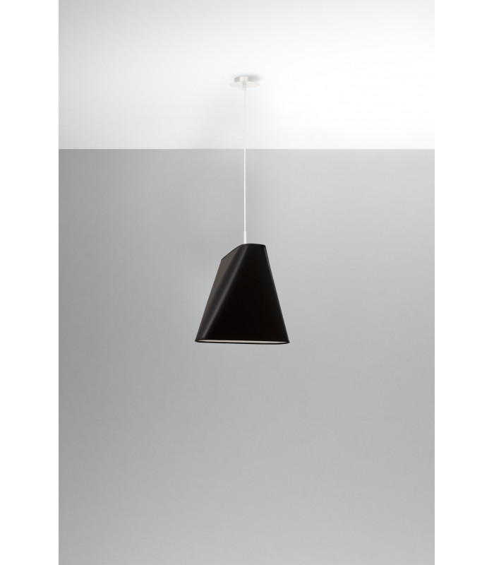 Dome Pendant Light Black E27-2