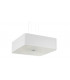Square Pendant Light White 5x E27-1