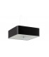 Square Pendant Light Black 5x E27-1
