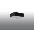 Square Flush Light Black 45cm E27-2