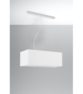Bar Pendant Light White 3x E27-2