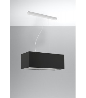 Bar Pendant Light Black 3x E27-2