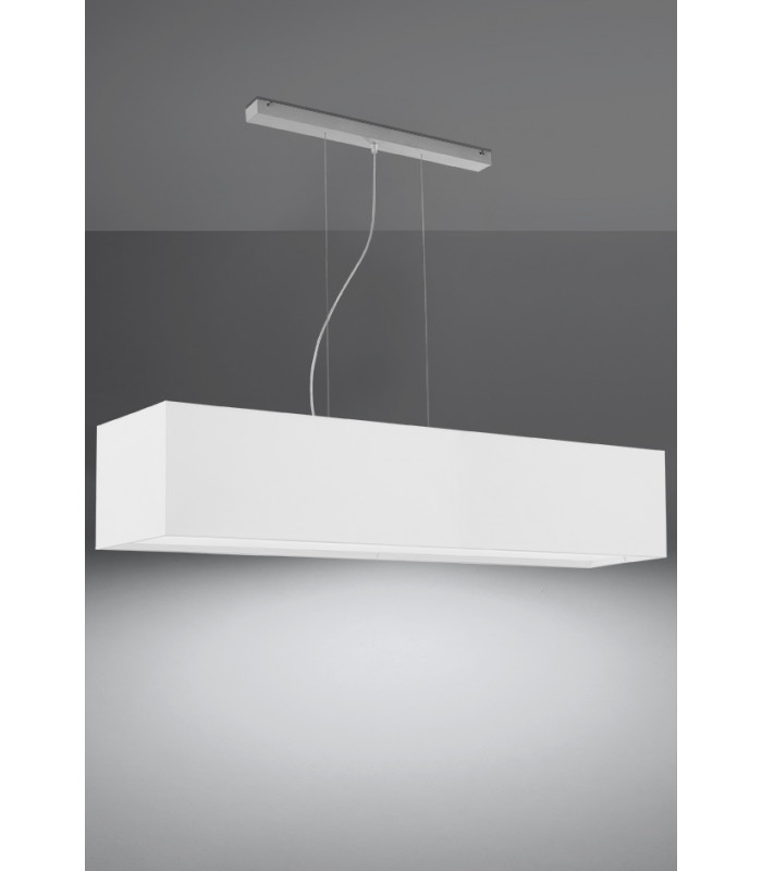 Linear  Bar Pendant Light White 5x E27-3