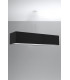 Linear  Bar Pendant Light Black 5x E27-2