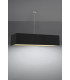 Linear  Bar Pendant Light Black 5x E27-3