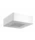Square Pendant Light White 60cm E27-1