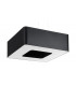 Square Pendant Light Black 60cm E27-1