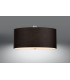Cylindrical Flush Light Black 70cm E27-3