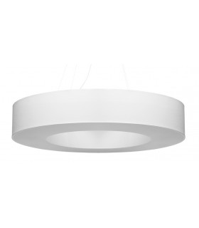 Cylindrical Pendant Light White 90cm E27-1