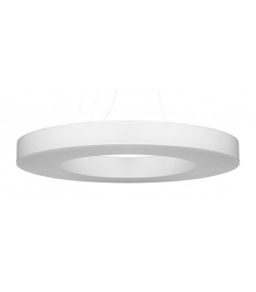 Cylindrical Pendant Light White 90cm E27-1