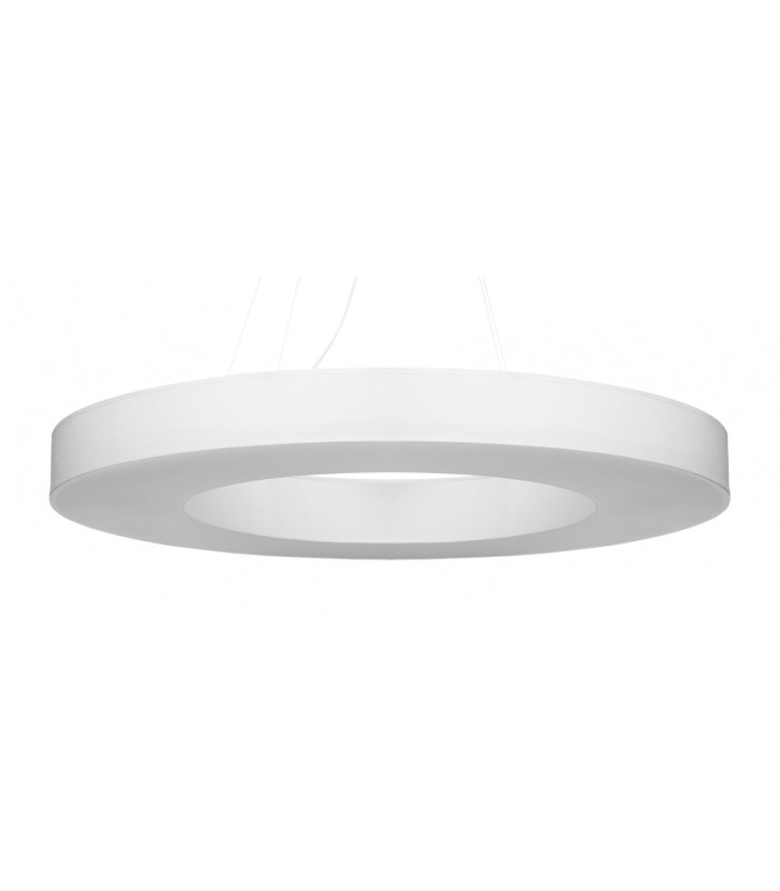 Cylindrical Pendant Light White 90cm E27-1